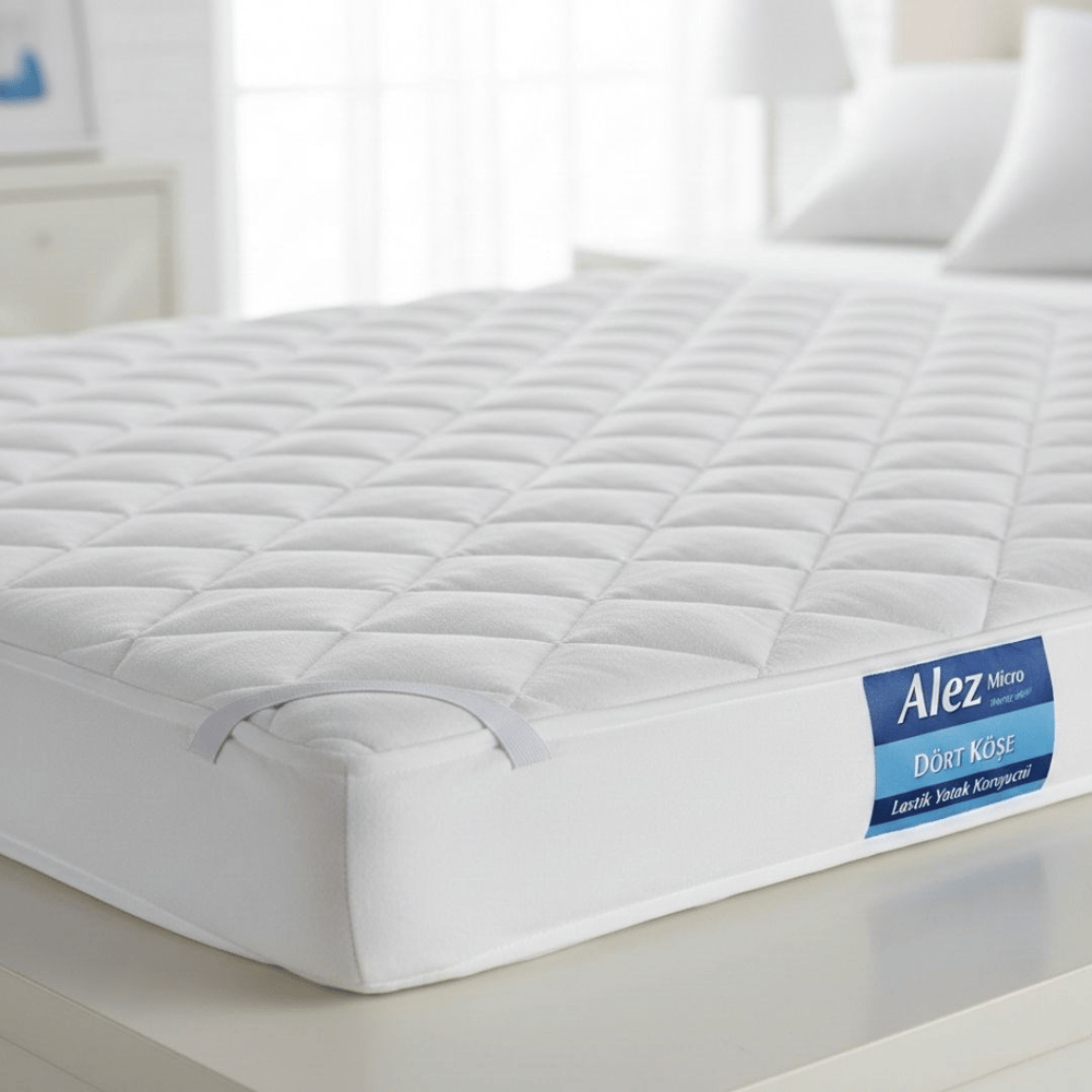 Alez Micro Dört Köşe Lastik Yatak Koruyucu 160*200 Cm