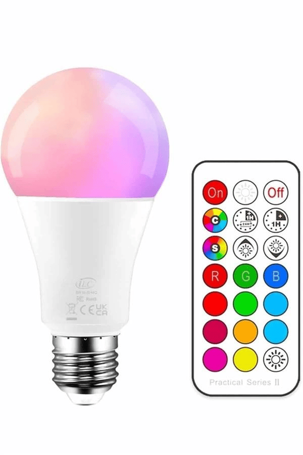 Ambiyans Aydınlatma RGB Led Lamba Kumandalı Renk Değiştirebilen
