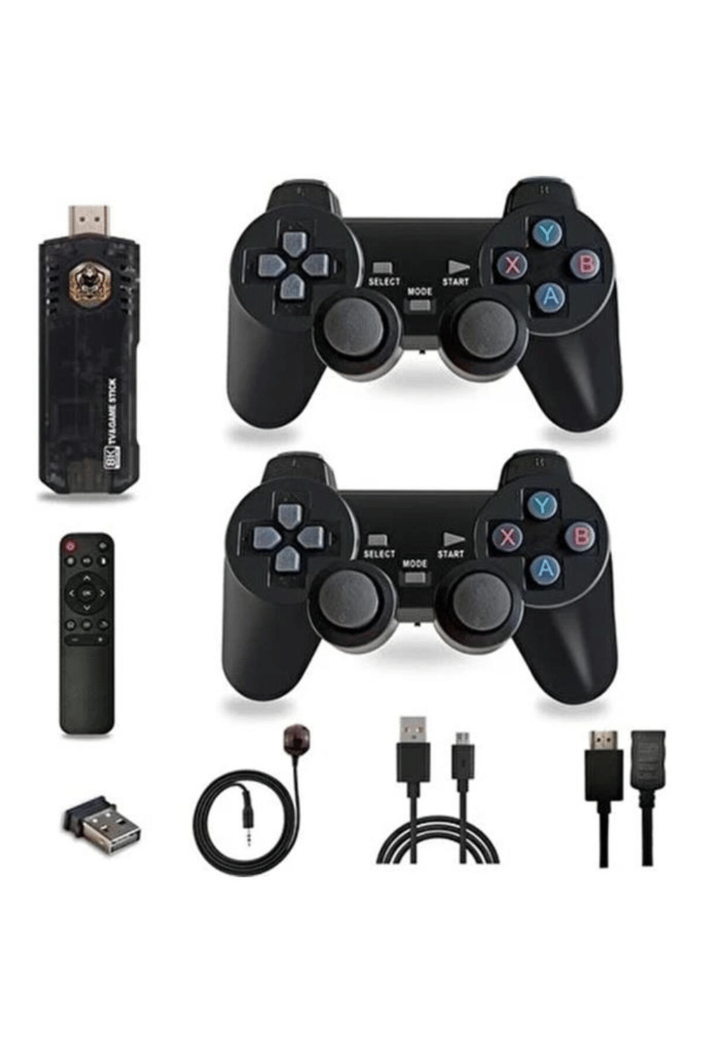 Android oyun konsolu ve TV box, 64 GB hafıza, Bluetooth özellikli, siyah renk - Elektronik