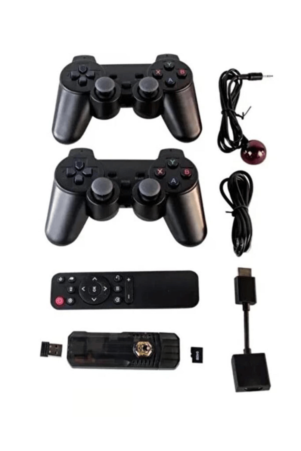 Android oyun konsolu ve TV box, 64 GB hafıza, Bluetooth özellikli, siyah renk - Elektronik