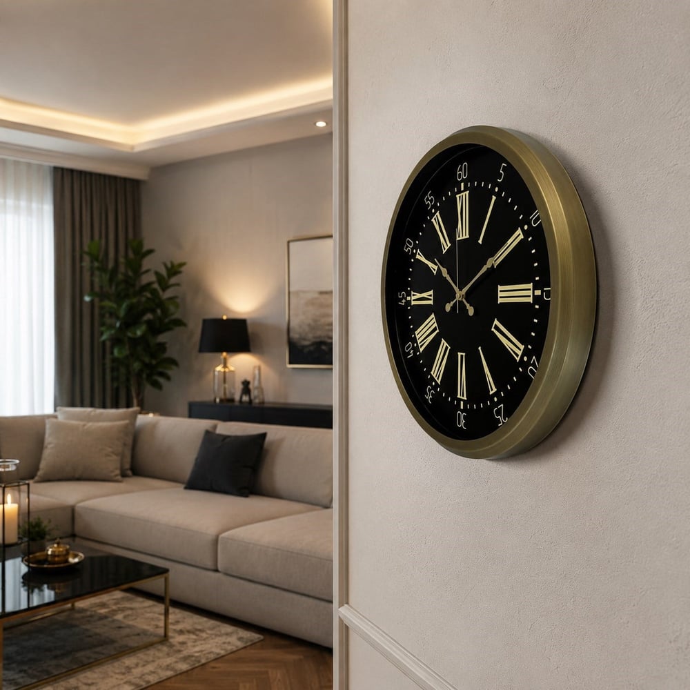 Antique Legacy Eskitme 52 Cm Duvar Saati