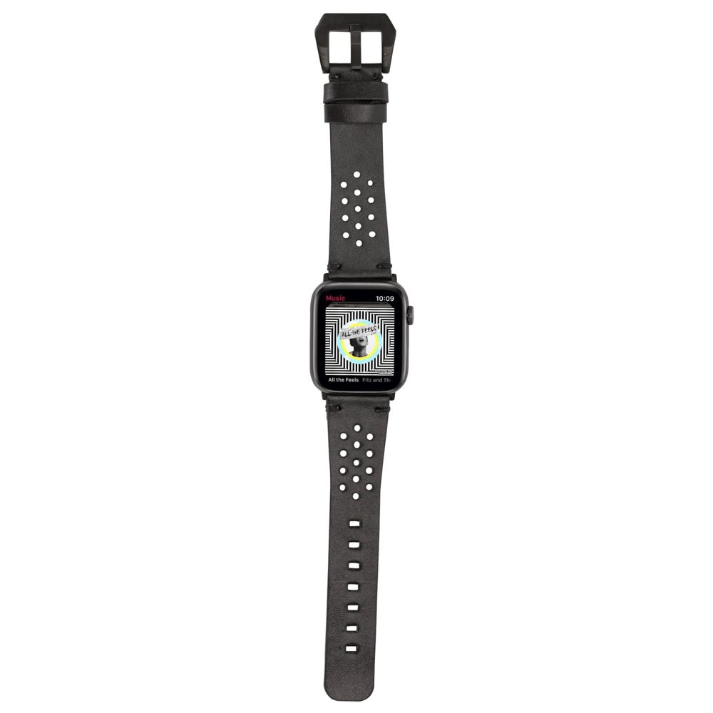 Apple Watch Uyumlu Deri Kordon Vigo 42-44-45mm RST1