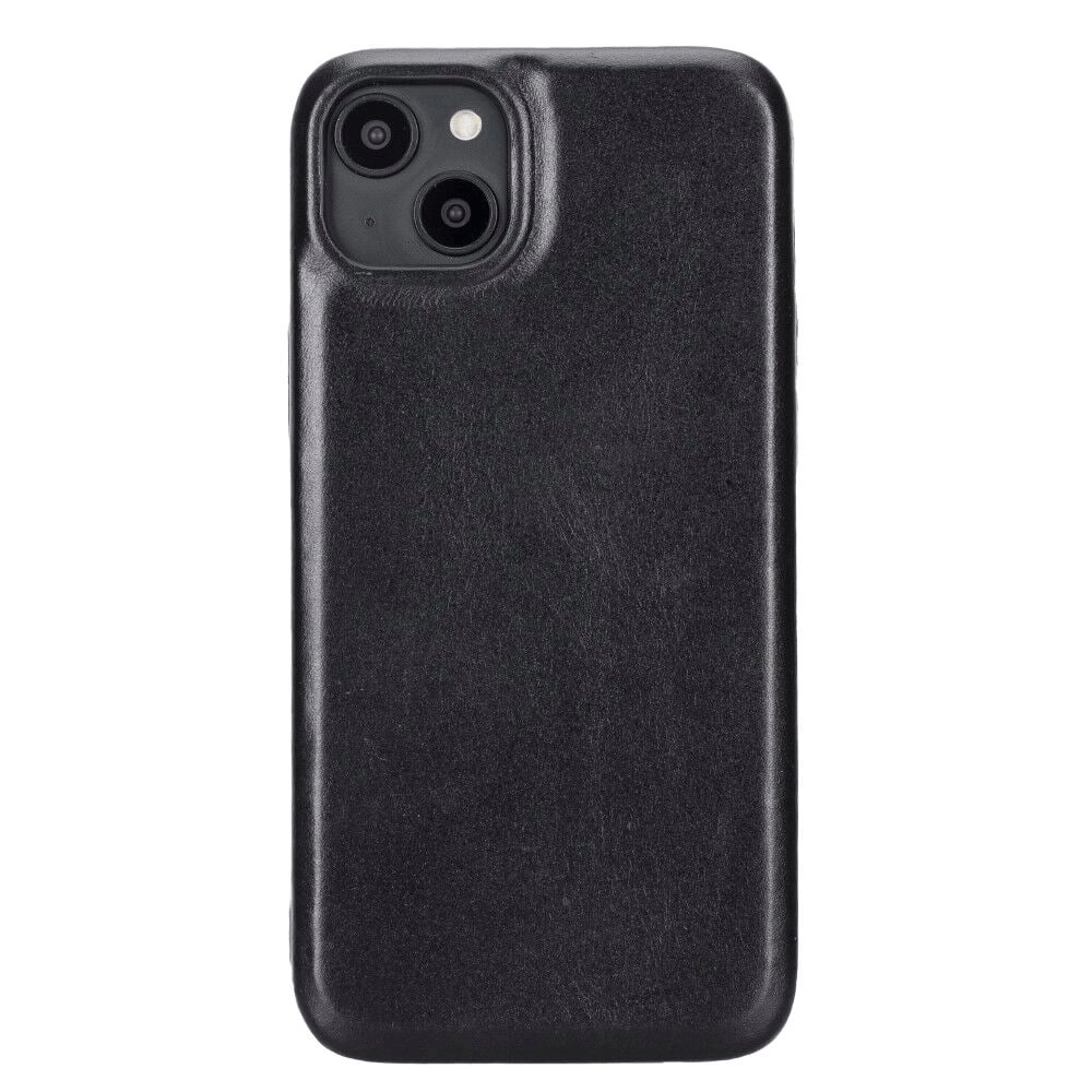 Apple iPhone 15 Plus Uyumlu Deri Arka Kapak ROCK RST1