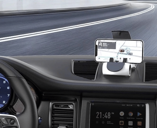 Araba Tasarımlı Araç İçi Telefon Tutucu 360 Dönebilen Ayarlı Bx40