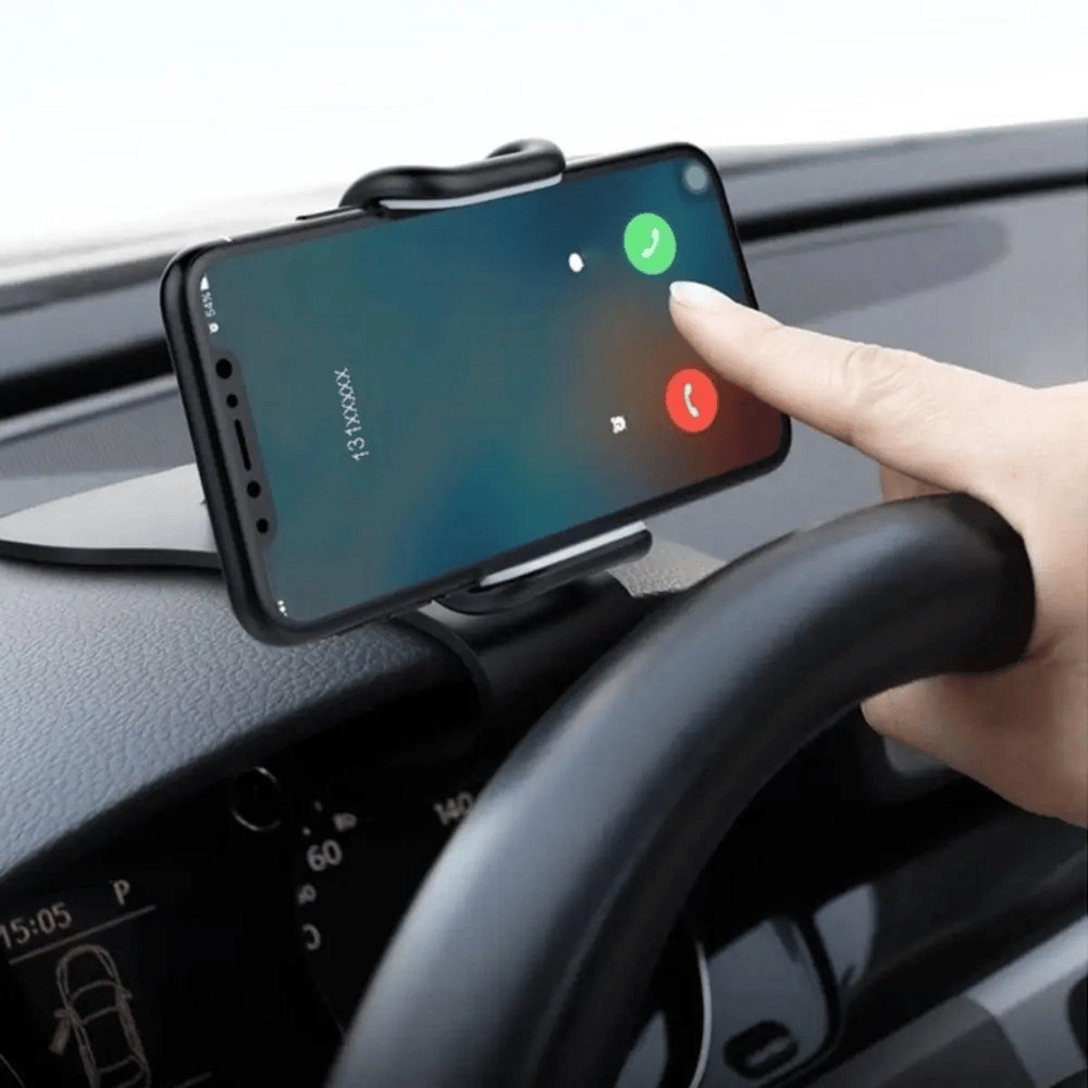 Araç İçi Konsola Takılan Döner Başlıklı Telefon Kıskacı Telefon Tutucu Bx40