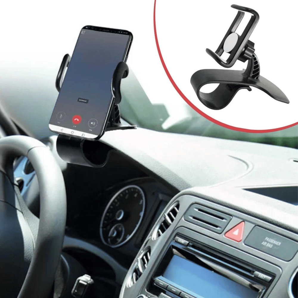 Araç İçi Konsola Takılan Döner Başlıklı Telefon Kıskacı Telefon Tutucu Bx40
