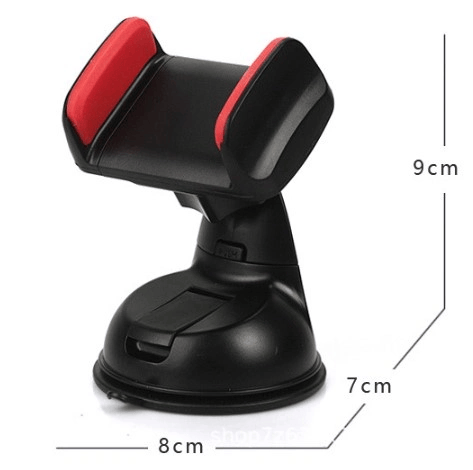 Araç İçi Torpido Ve Cam Vakumlu Kısa Boy Telefon Tutucu Bx40