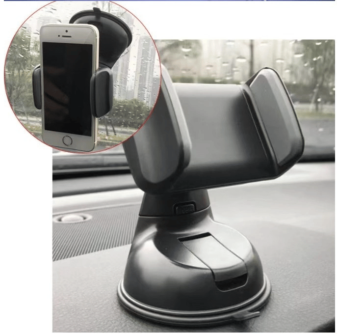Araç İçi Torpido Ve Cam Vakumlu Kısa Boy Telefon Tutucu Bx40