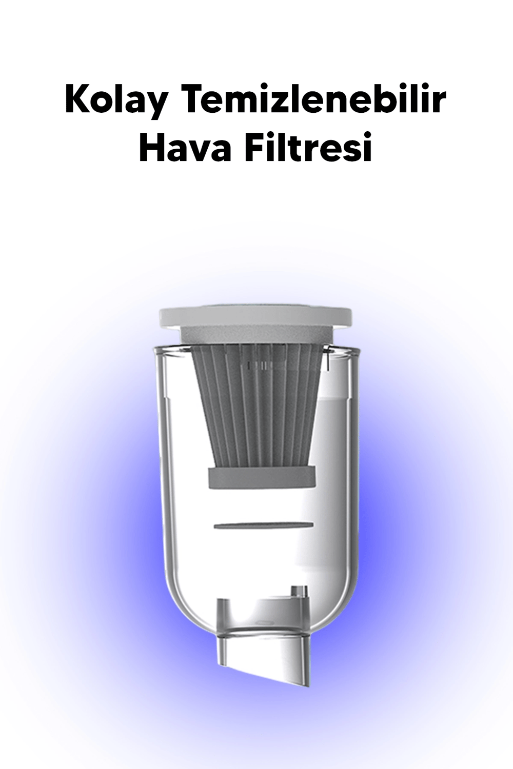 Araç içi süpürge siyah 0-250 watt 5-10 dba ses seviyesi 1-2 saat şarj 2 yıl garantili