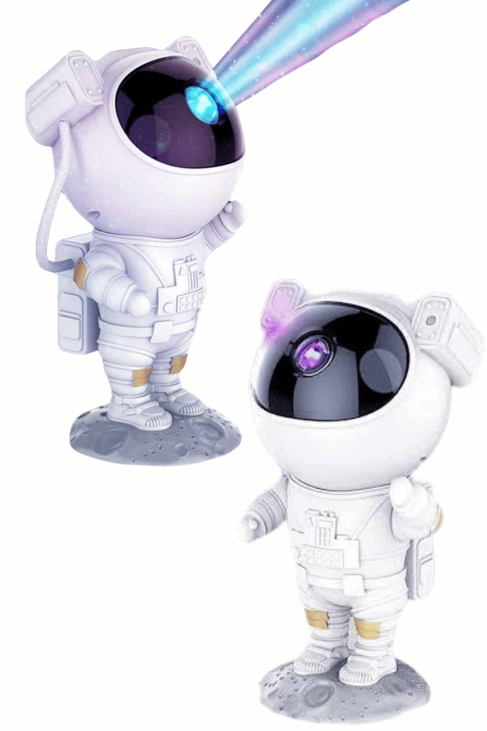 Astronot Şeklinde Bluetooth Hoparlör Gökyüzü Kumandalı Aydınlatma Lamba