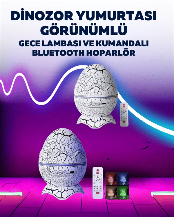 Ayarlanabilir Parlaklık ve Sis Efektli Atmosfer Lambası
