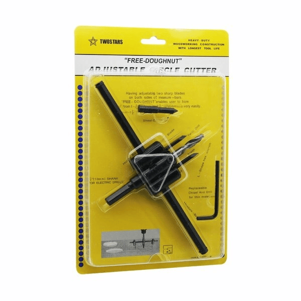 Ayarlı  Alçı Panç Delme 2 Bıçak  1-3 İnç/16 30mm - 7-7 İnç/8 200mm - 1 İnç/8 3mm - 2 İnç 50mm Bx40