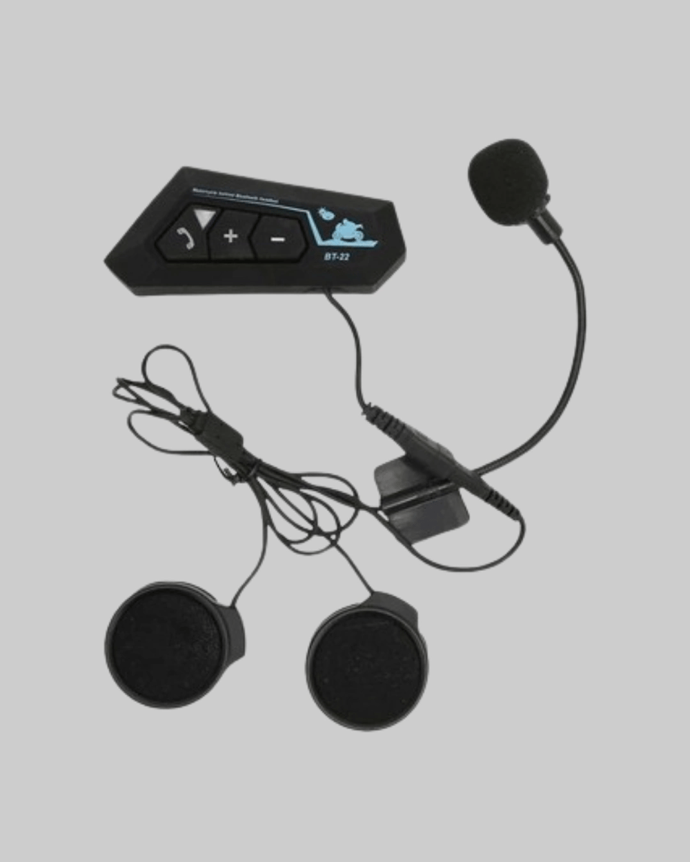 BT22 Kask İçi Bluetooth Kulaklık Hızlı Eşleşme ve Gürültü Önleyici Mikrofon Yeni Nesil