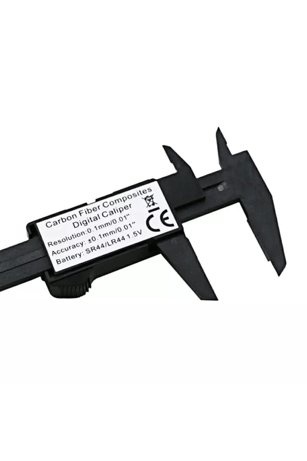 BUFFER® 150 Mm Dijital Kumpas Elektronik Fiber Karbon Kaplı Plastik - Kumpas