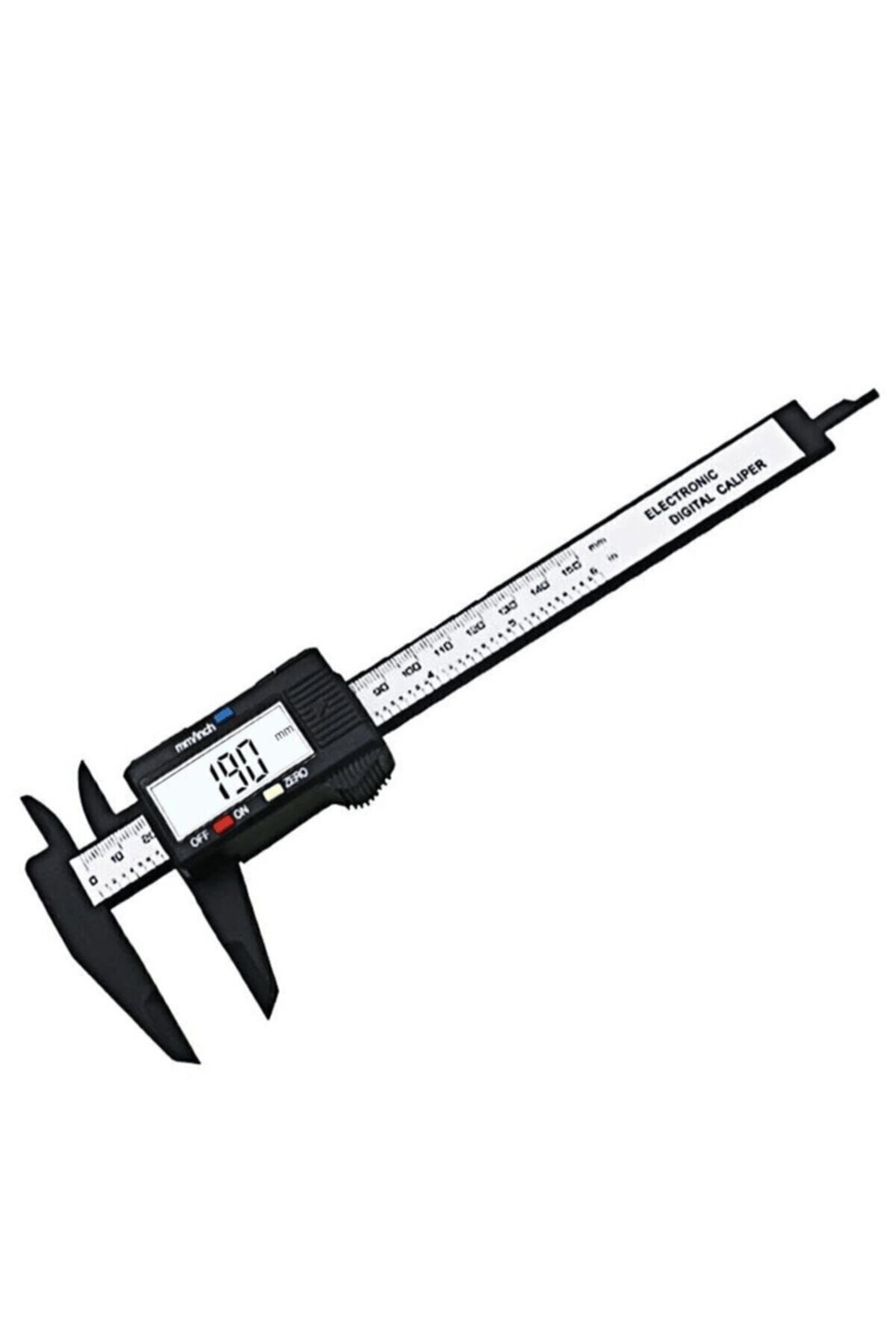 BUFFER® 150 Mm Dijital Kumpas Elektronik Fiber Karbon Kaplı Plastik - Kumpas