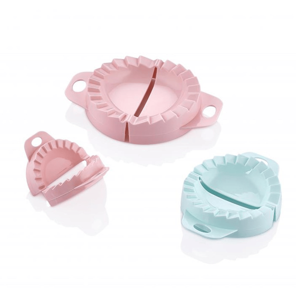BUFFER® 3lü Çiğ börek kurabiye Hamur İşi Ravioli Kesme Kalıbı Aparatı