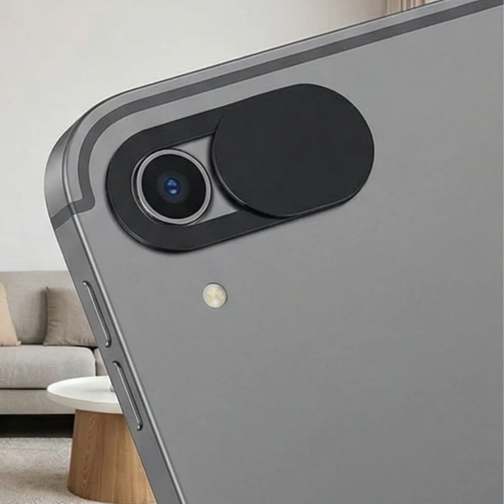 BUFFER® 3’lü Webcam Kapatıcı – Laptop, Tablet ve Telefon Uyumlu Gizlilik Kamera Kapağı (Plastik)