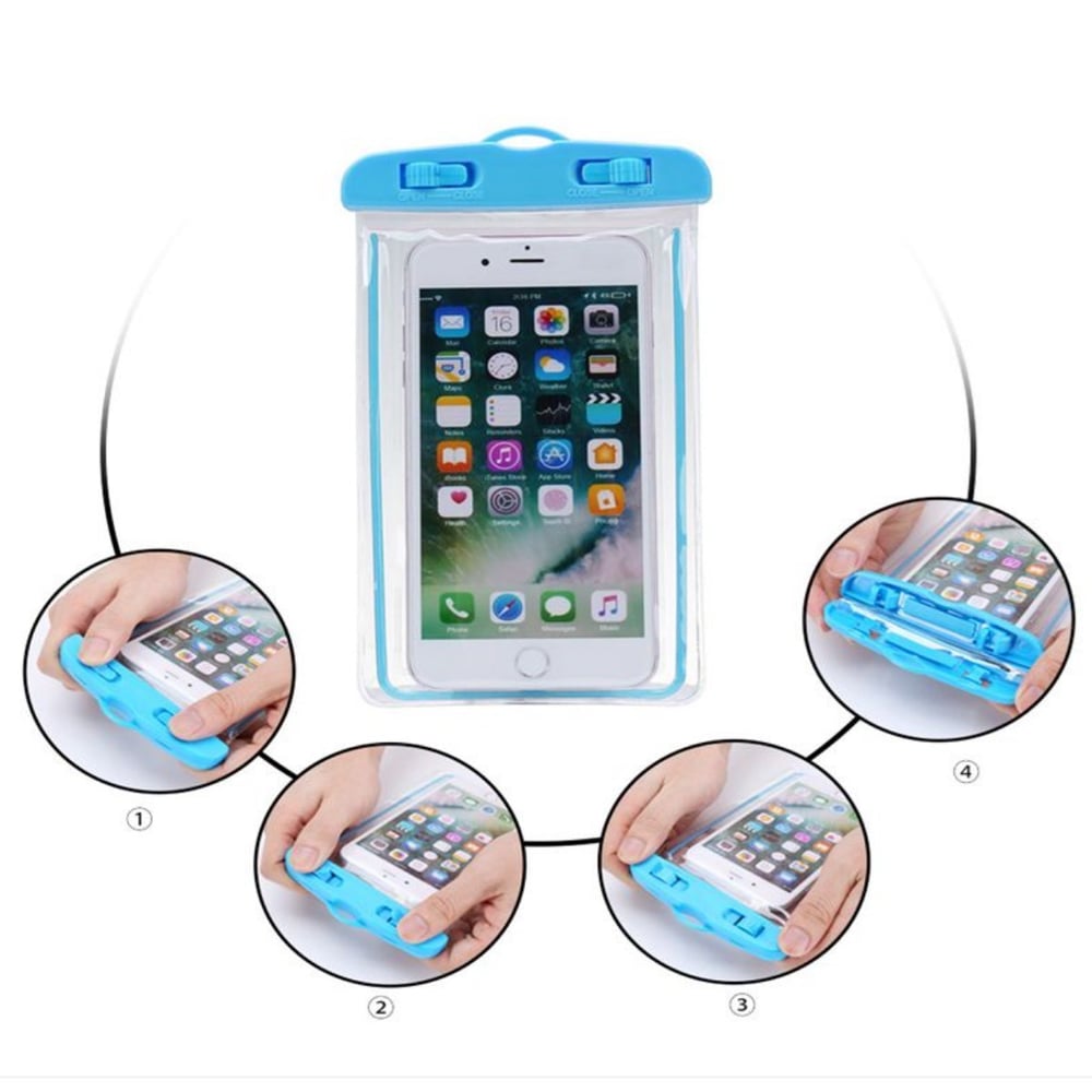 BUFFER® Bisiklete Takılan Su ve Yağmur Gerirmez Telefon Kılıfı Universal