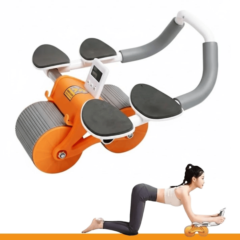 BUFFER® Dijital Sayaçlı Çek-Bırak Mekik Aleti – Karın ve Core Güçlendirici Evde Spor Aleti