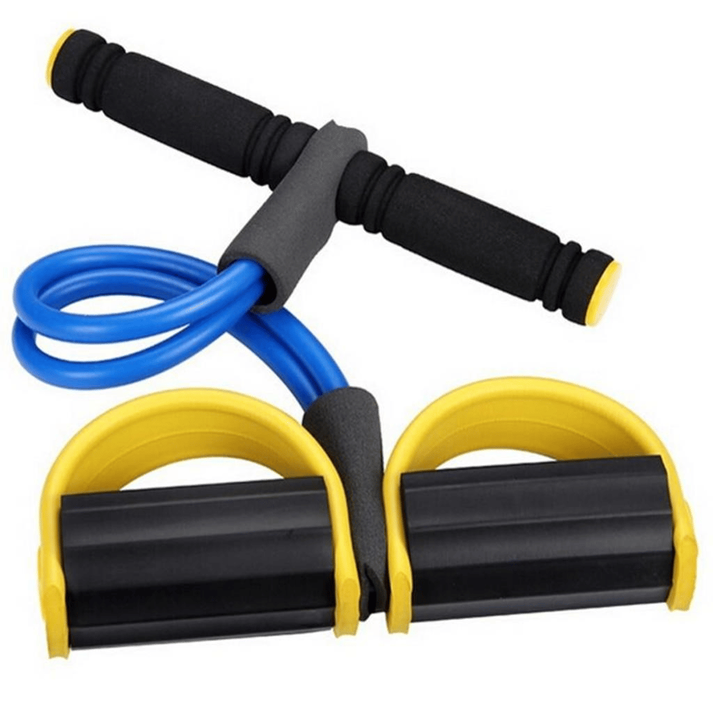 BUFFER® 6 Lastikli Body Trimmer Karın Kası Çalıştırıcı Elastik Egzersiz Yayı ve Jimnastik Aleti