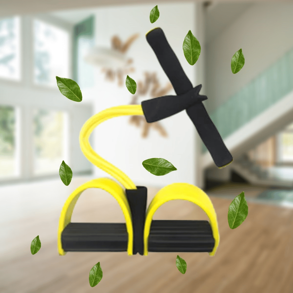 BUFFER® 6 Lastikli Body Trimmer Karın Kası Çalıştırıcı Elastik Egzersiz Yayı ve Jimnastik Aleti