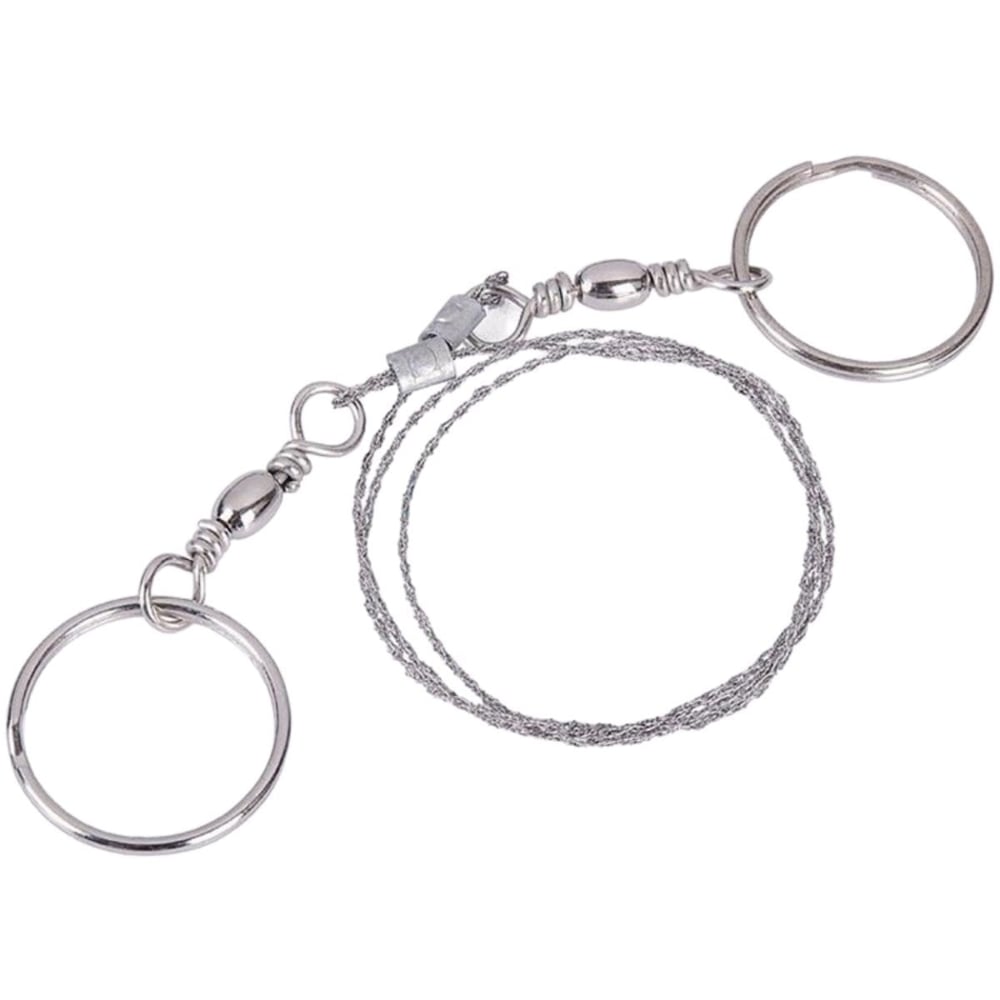 BUFFER® Karavanda ,Kampda  Taşınabilir Mini  Zincir  Cep Testeresi Dişli Tel Ahşap Plastik Metal Kes