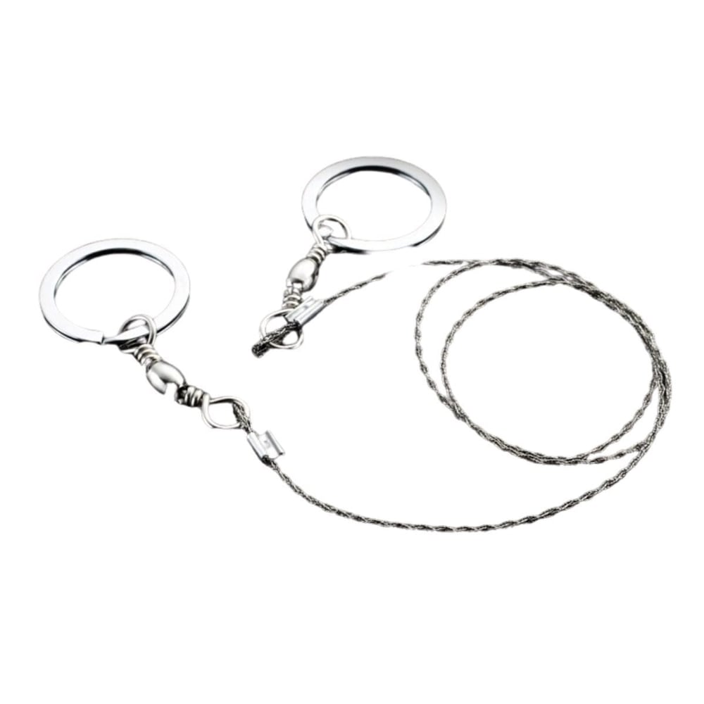 BUFFER® Karavanda ,Kampda  Taşınabilir Mini  Zincir  Cep Testeresi Dişli Tel Ahşap Plastik Metal Kes