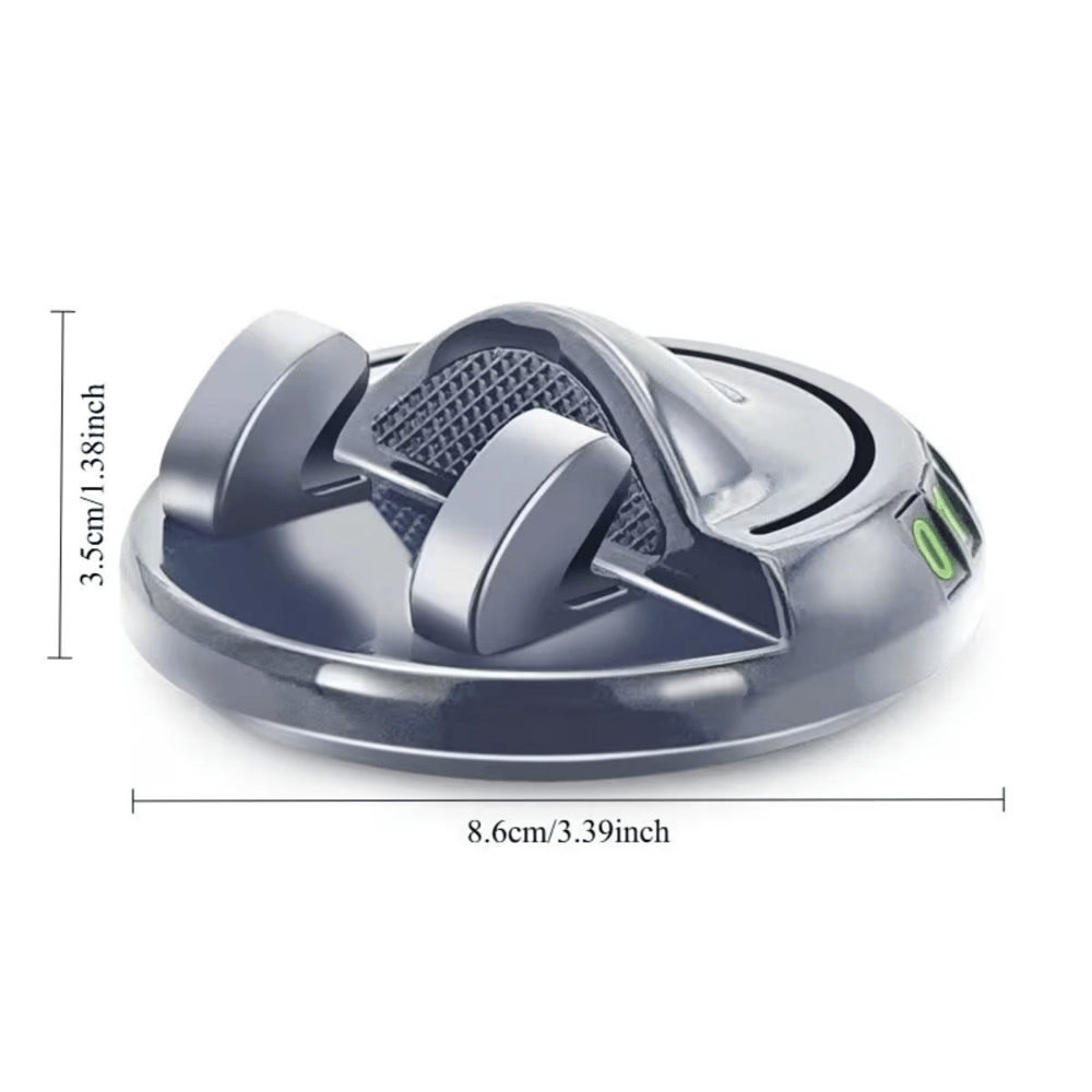 BUFFER® Numaratörlü Güçlü Yapışkanlı 360 Derece Dönebilen Su Geçirmez Araç İçi Telefon Tutucu Plastik Aparat