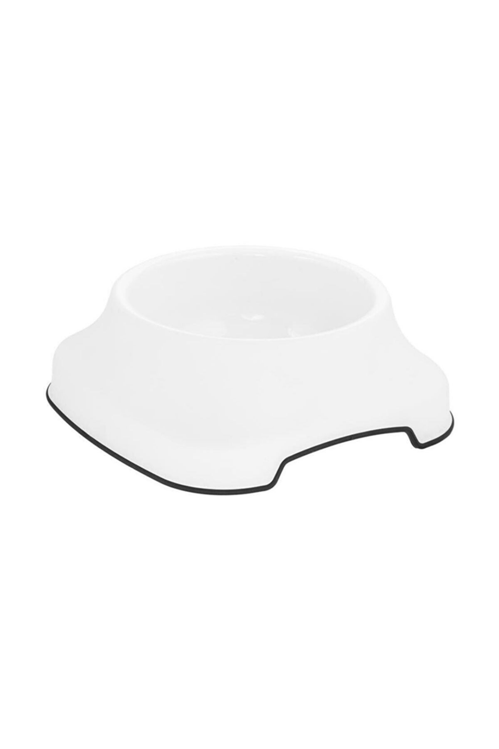 BUFFER® Silikon Kaydırmaz Taban Plastik Kedi ve Köpek Mama ve Su Kabı 2 L