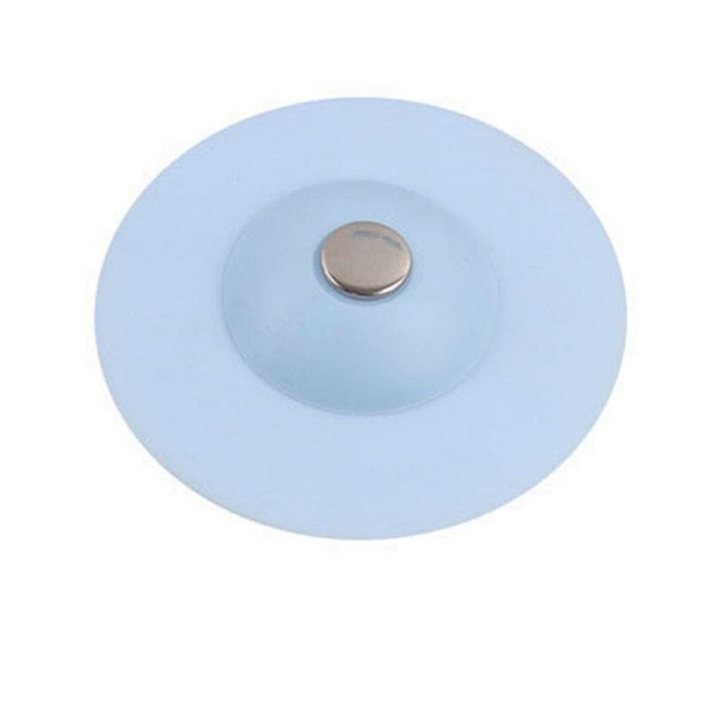 BUFFER® Silikon Malzeme Banyo Mutfak Gider Evye Lavabo İçine Çöp Tıpası Kaydırmaz Süzgeç Çeşitleri M