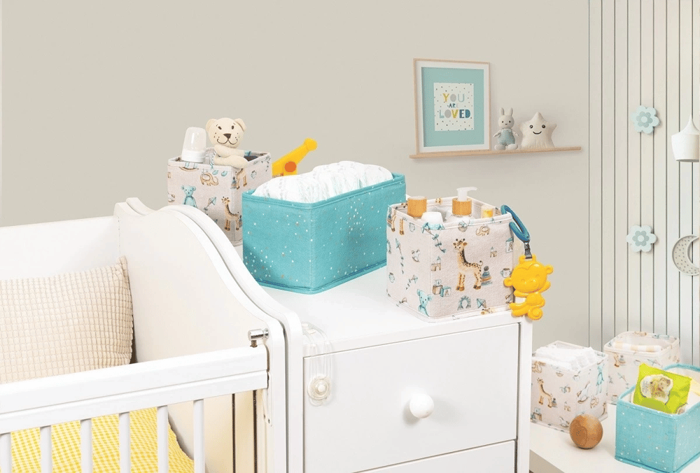 Baby 3lü Kullanışlı Çekmece Düzenleyici Çok Amaçlı Organizer Kutu (yeşil)