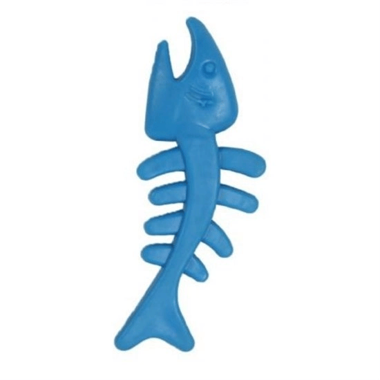 Balık Kemiği İskelet Şekilli Renkli Plastik Kedi Oyuncağı Bx40
