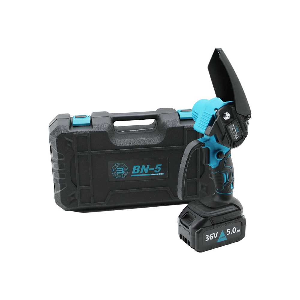 Banco-800 Chaın Saw Yağlı - Zincirli Bn-5 Ltj-6a 6 İnç Budama - Dal Kesme Makine Şarjlı - 2 Batarya 36v 5.0ah Bx40