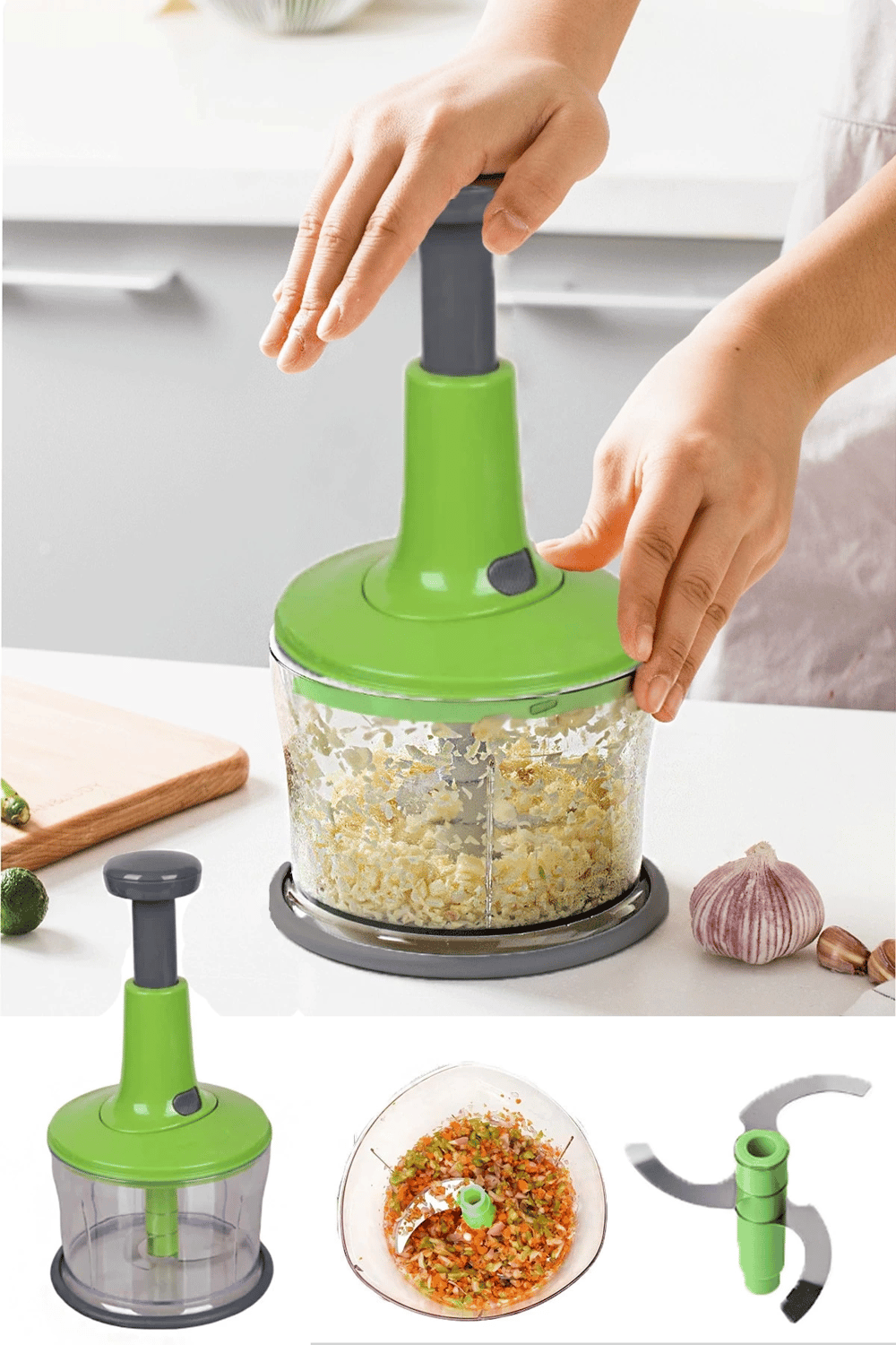 Basmalı Çelik Bıçaklı El Rondosu