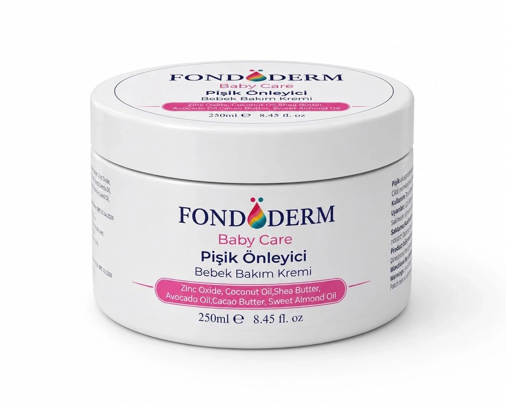 Bebek Pişik Giderici Bariyer Krem Onarıcı Yoğun Cilt Bakım Kremi Çinko Oksit Lanolin