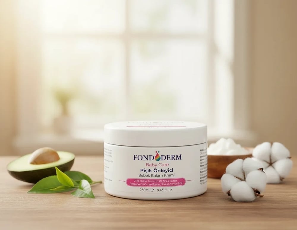 Bebek Pişik Kremi Çinko Oksit ve Lanolin İçerikli Bariyer Krem Yoğun Onarıcı Cilt Bakım Kremi