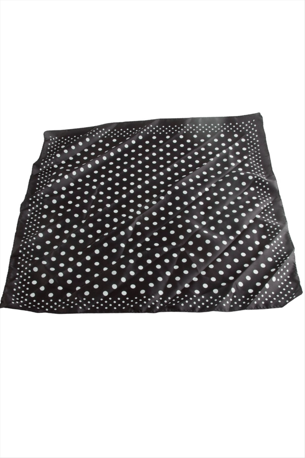 Benekli Zr Saten Fular 50*50 cm
