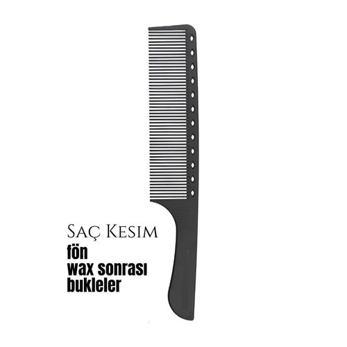 Berber Kuaför Saç Kesim Bukleli Saç Fön Wax Sonrası Tarak 720627