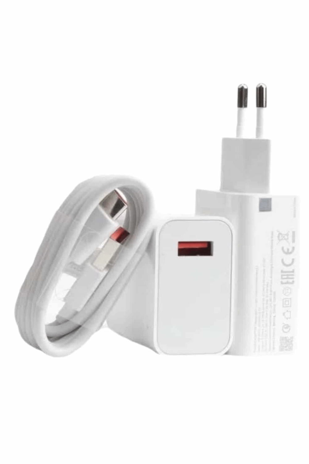 Beyaz Ultra Plus Hızlı Şarj Seti Şarj Adaptörü ve Kablosu 67W
