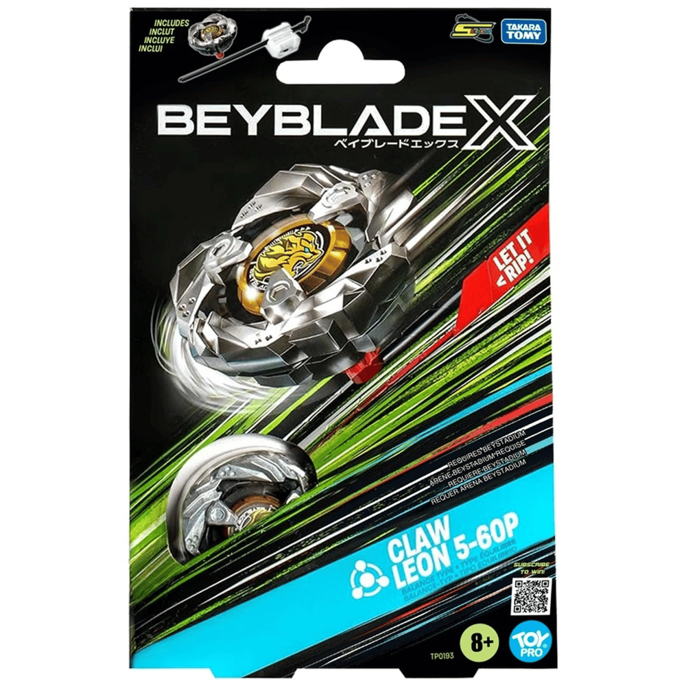 Beyblade 1li Set Claw Leon 5-60 P