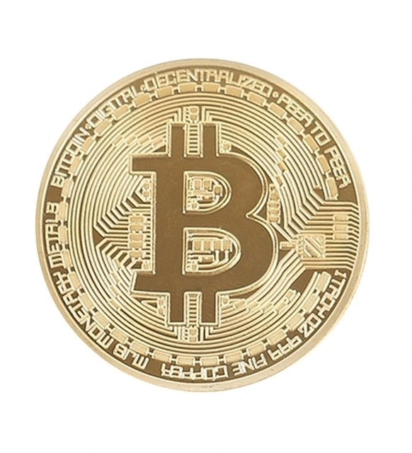 Bitcoin Madeni Hatıra Parası Hediyelik Para