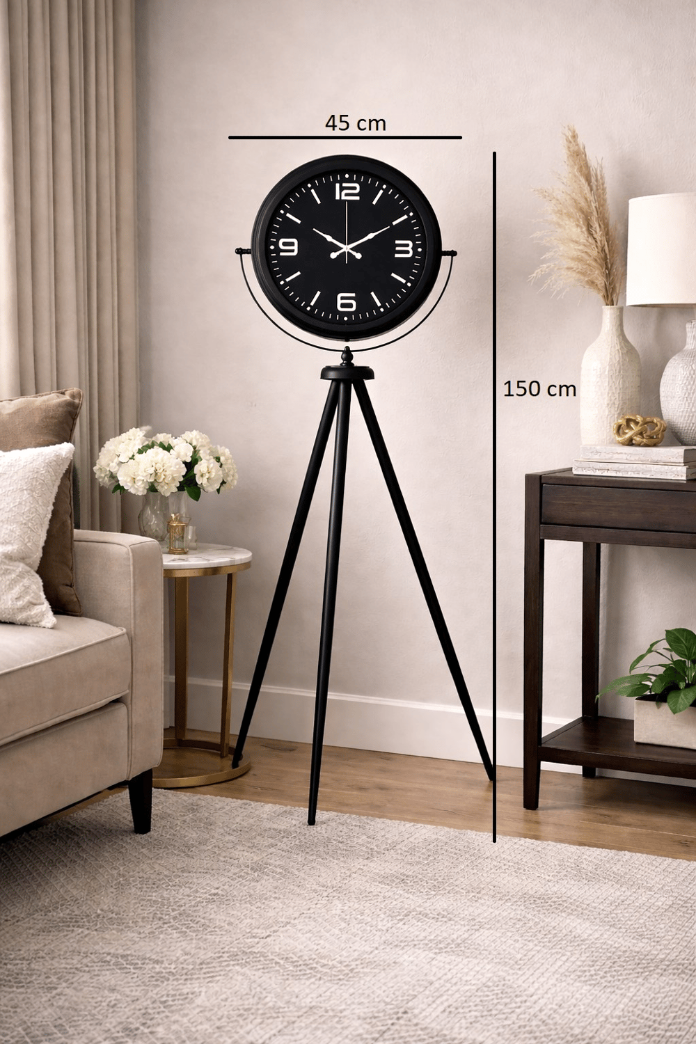 Black Legacy Tripod Ayaklı Saat