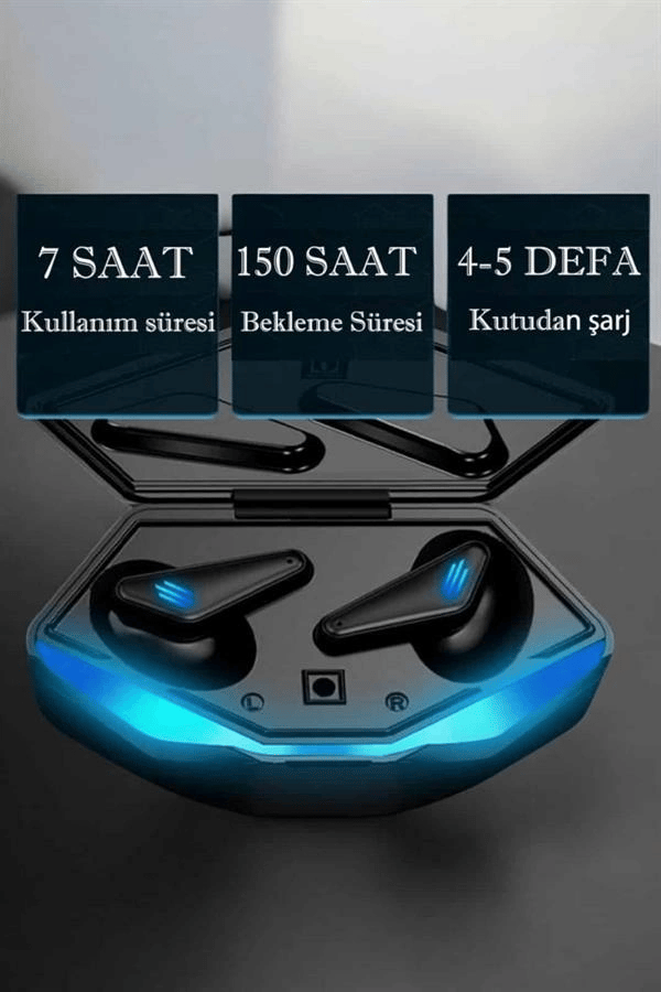 Bluetooth Oyuncu Kulaklığı ANC Özelliği Yüksek Ses Kaliteli