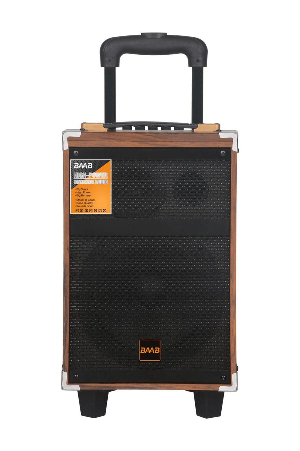 Bluetooth hoparlör 40W RMS 12 inç bordo çoklu bağlantı 3 saat dinleme 1 yıl garantili
