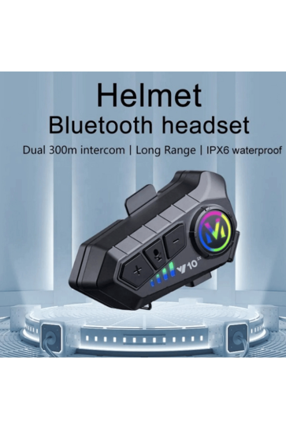 Bluetooth intercom seti 2 yıl garantili motosiklet iletişim cihazı çiftli paket Süresi