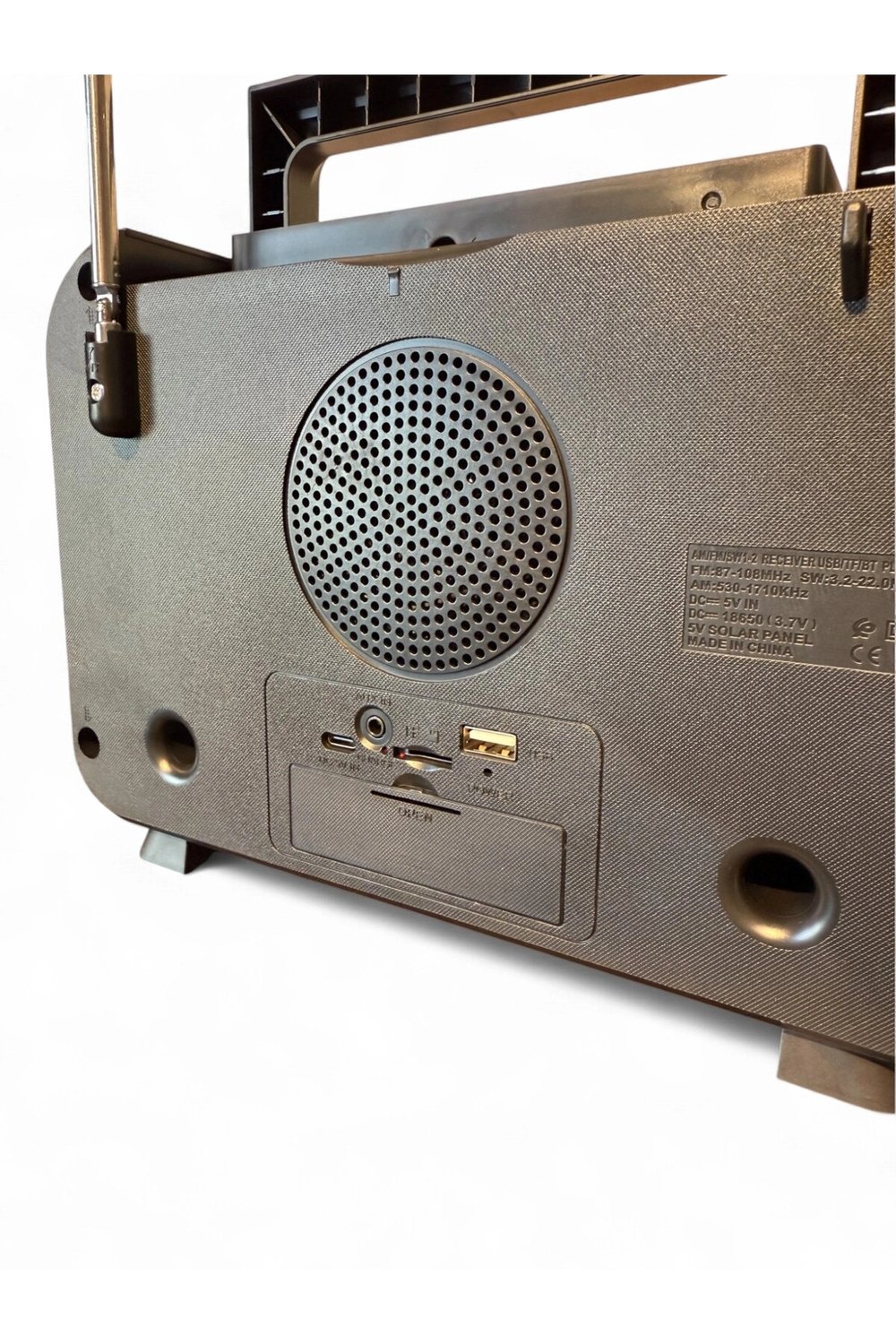 Bluetooth özellikli bordo şömine görünümlü nostaljik radyo, 2 yıl garantili - Elektronik