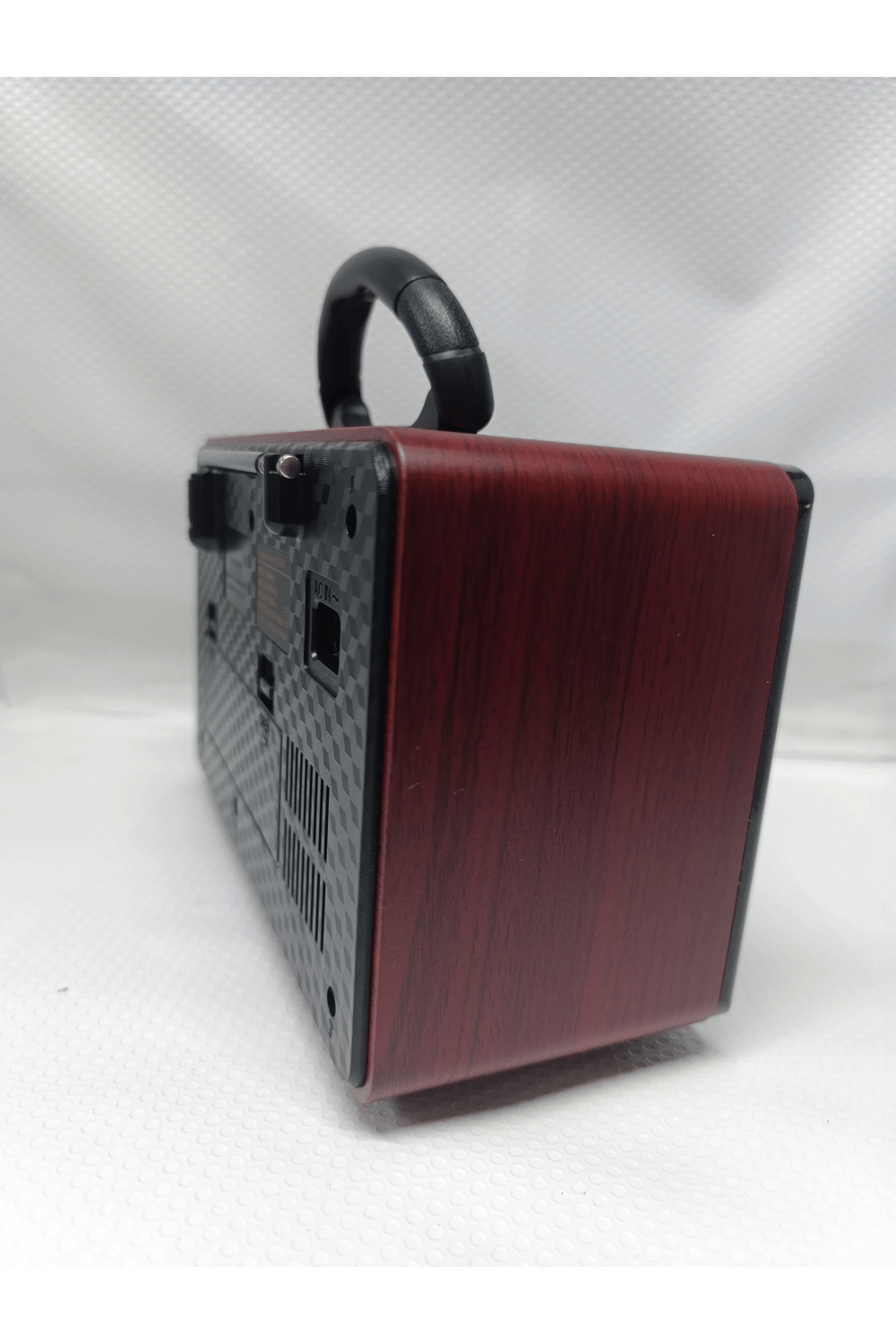 Bluetooth özellikli kahverengi nostaljik radyo USB SD MP3 çalarlı 2 yıl garantili