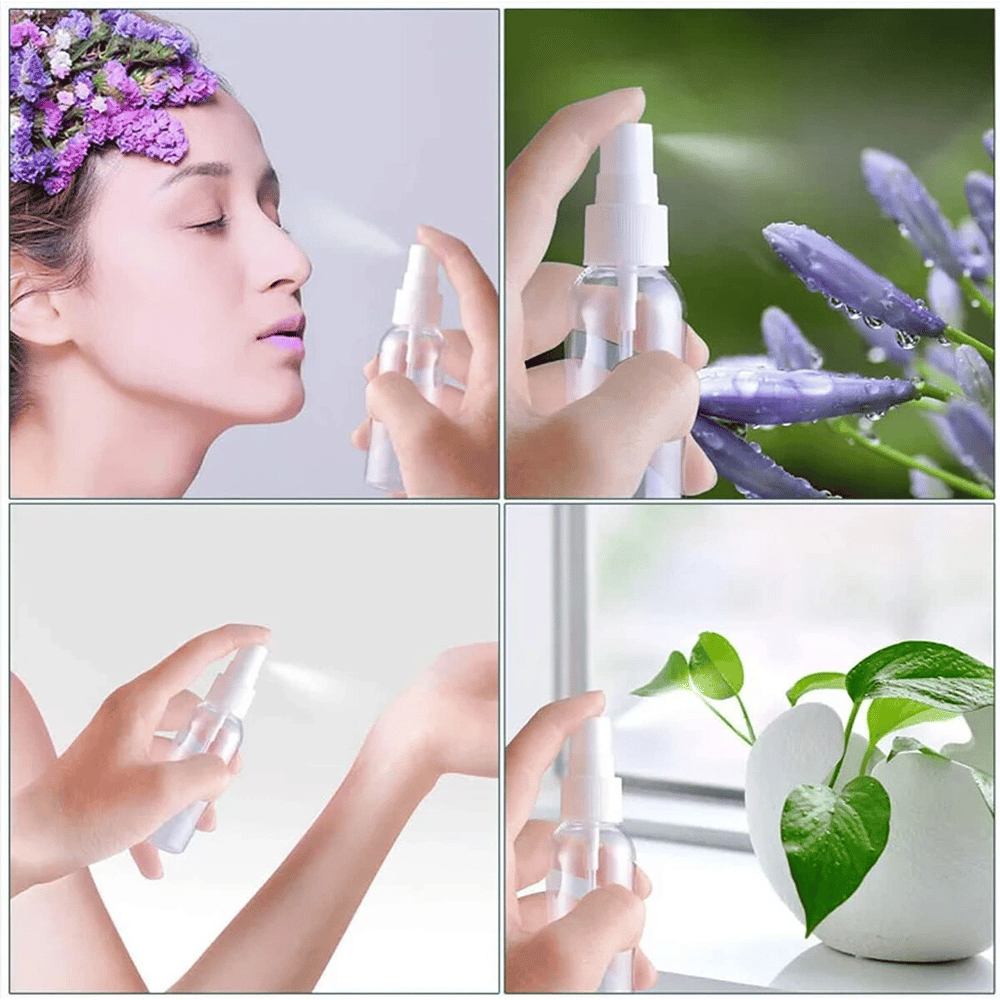 Boş Sprey Şişesi - Plastik - 50 ml - Şeffaf