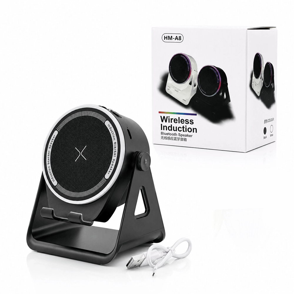 Bt - Sd - Usb Şarjlı Telefon Tutacak Rgb Işıklı Bluetooth Wireless Speaker Hoparlör 5w Pl-4676 Bx40