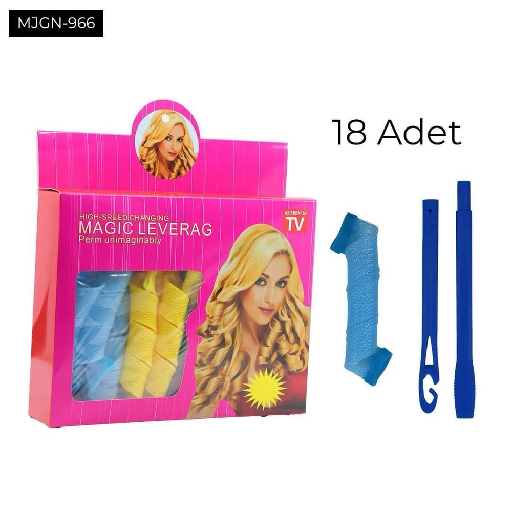 Kancalı Saç Şekillendirici Bigudi Set